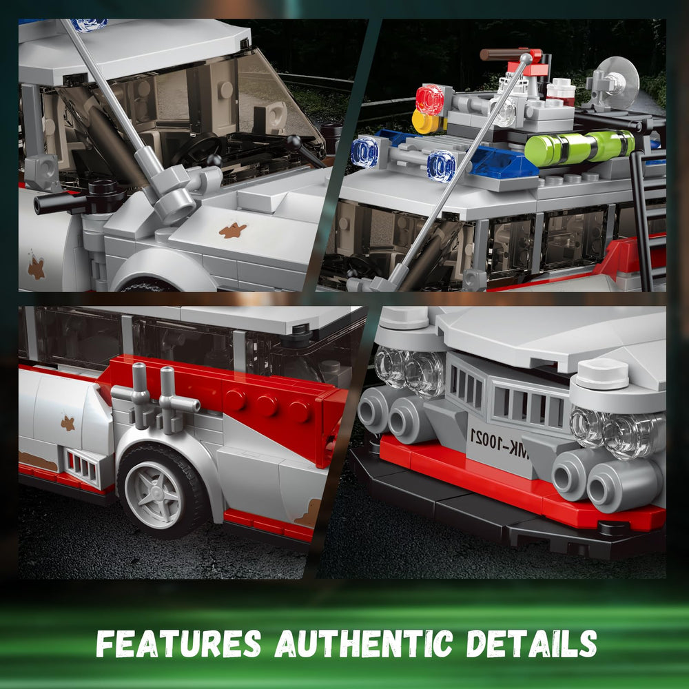 TOY PLAYER ECTO-1 ghost car display-ready size for shelves