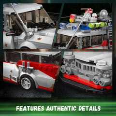 TOY PLAYER ECTO-1 ghost car display-ready size for shelves