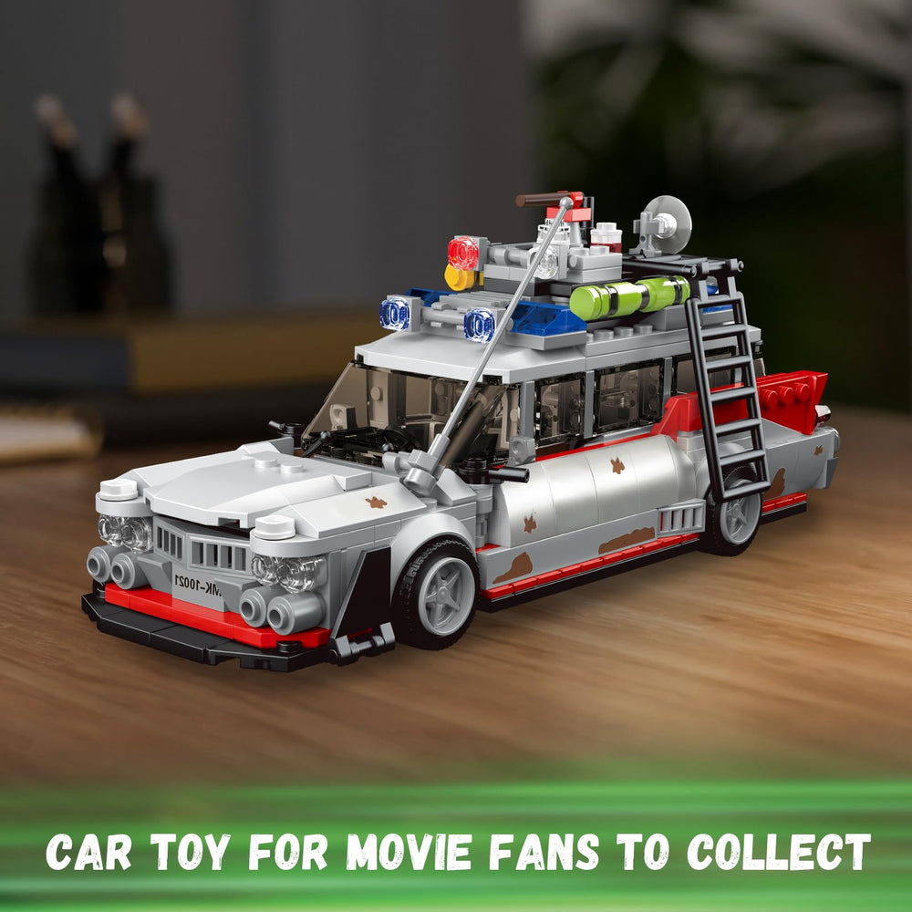 TOY PLAYER ECTO-1 ghost car instruction book supports easy assembly
