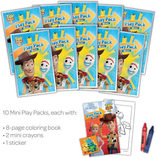 Toy Story 4 coloring pack provides kid-friendly activity for birthdays