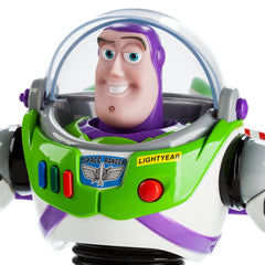 Toy Story Buzz Lightyear figure karate chop arm action for dynamic poses.