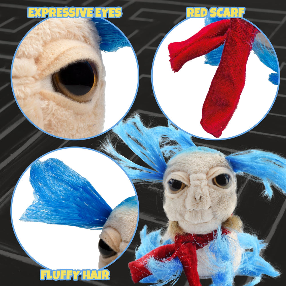 Toy Vault labyrinth mini worm plush official licensed product