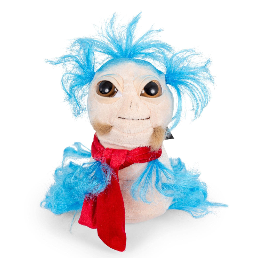 Toy Vault Worm plush closeup, gentle texture for comforting hugs