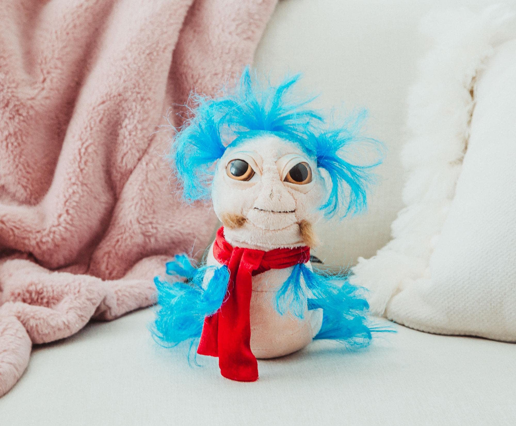 Toy Vault Worm Labyrinth plush packaging shot