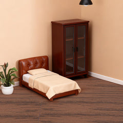 Smooth edges on TOYANDONA flooring enable clean layouts in mini rooms