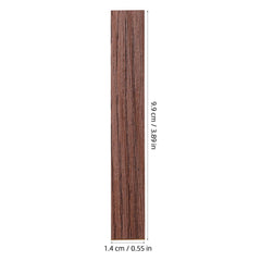 TOYANDONA peel-and-stick flooring for quick mini room upgrades in dark brown wood