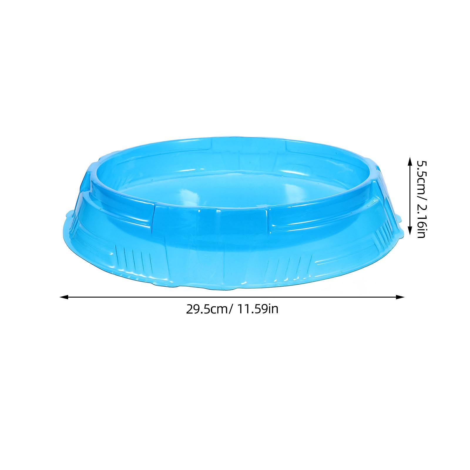 TOYANDONA Gyro Stadium Tray edge design prevents pieces from flying away