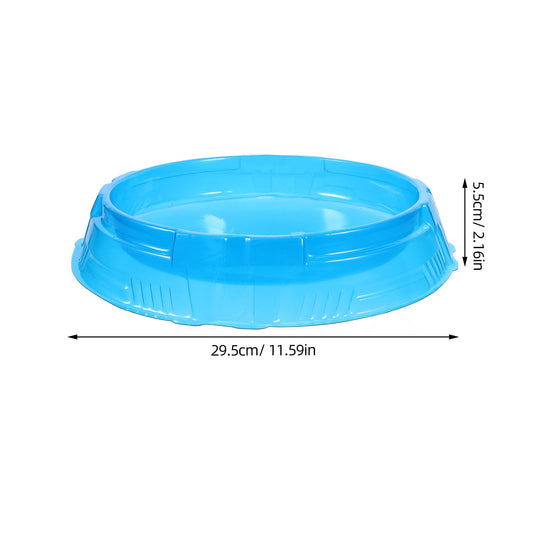 TOYANDONA Gyro Stadium Tray edge design prevents pieces from flying away