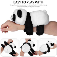 TOYANDONA panda plush hugger on kid’s hand for party favors