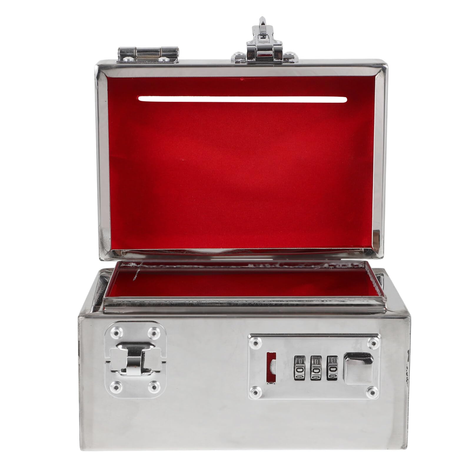 TOYANDONA Piggy Bank with combination lock ensures secure savings.