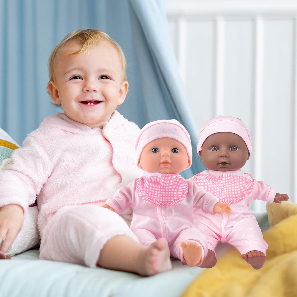 Toy Choi's gift-ready twin dolls ideal for toddlers' first toy