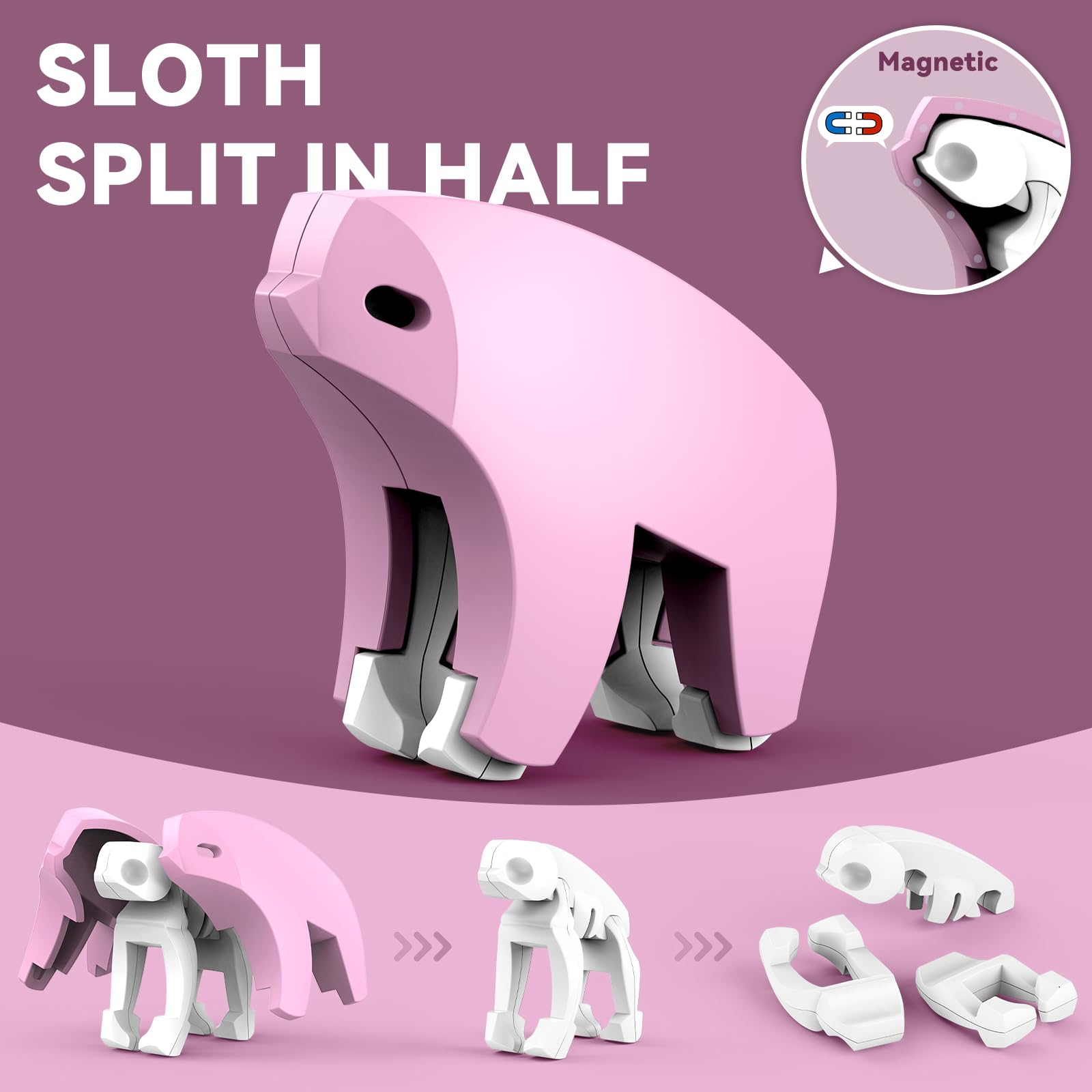Toycost bone-structure close-up reveals inner parts and magnets