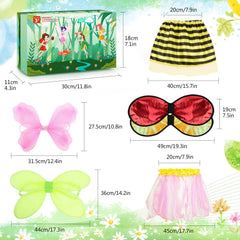 Toycost Fairy wings, easy on and off for quick dress up.
