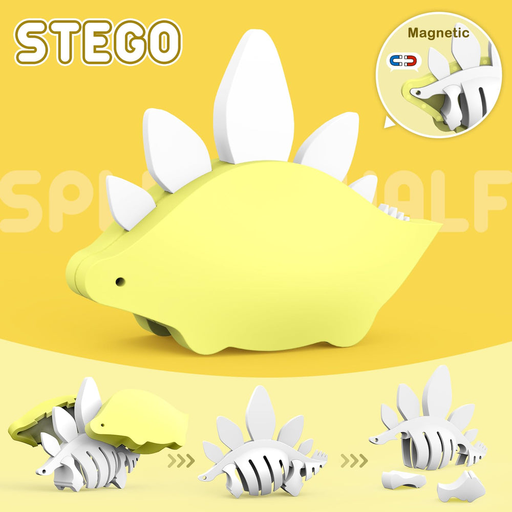 Toycost magnetic animal gnu – intuitive assembly supports counting and building