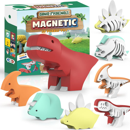 Toycost magnetic animal lion – durable toy boosting imaginative play and fine motor skills
