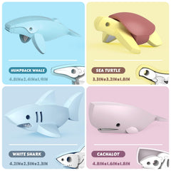 Toycost magnetic ocean animals magnet design keeps parts secure during play.