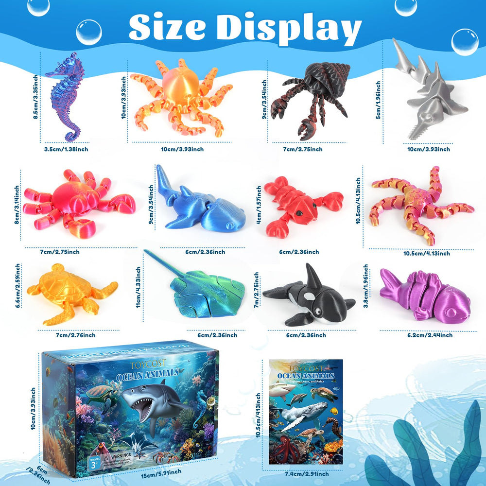 Toycost sea turtle figurine suitable for classroom decor and learning buddy