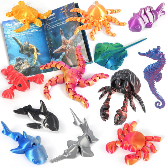 Toycost whale shark figurine, durable desk pet for learning through play