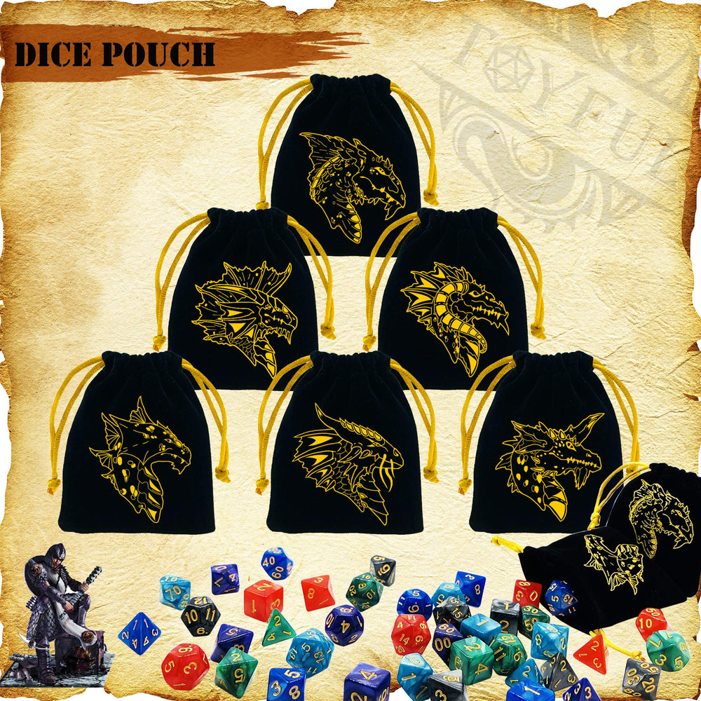TOYFUL paper sticker for customization on the dice set or tray
