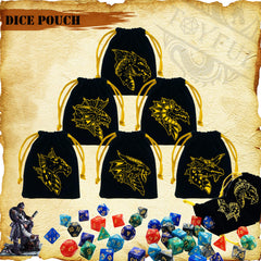 TOYFUL paper sticker for customization on the dice set or tray