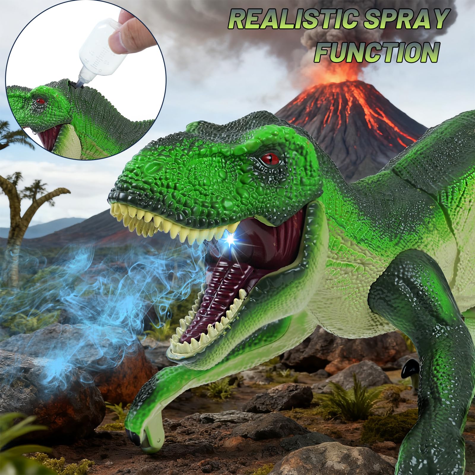 ToyFuntasy dino mist spray adds atmosphere to pretend missions