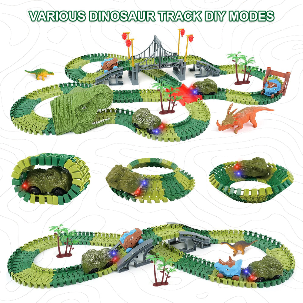 ToyFuntasy dino racing cars bring fast-paced excitement to the track.