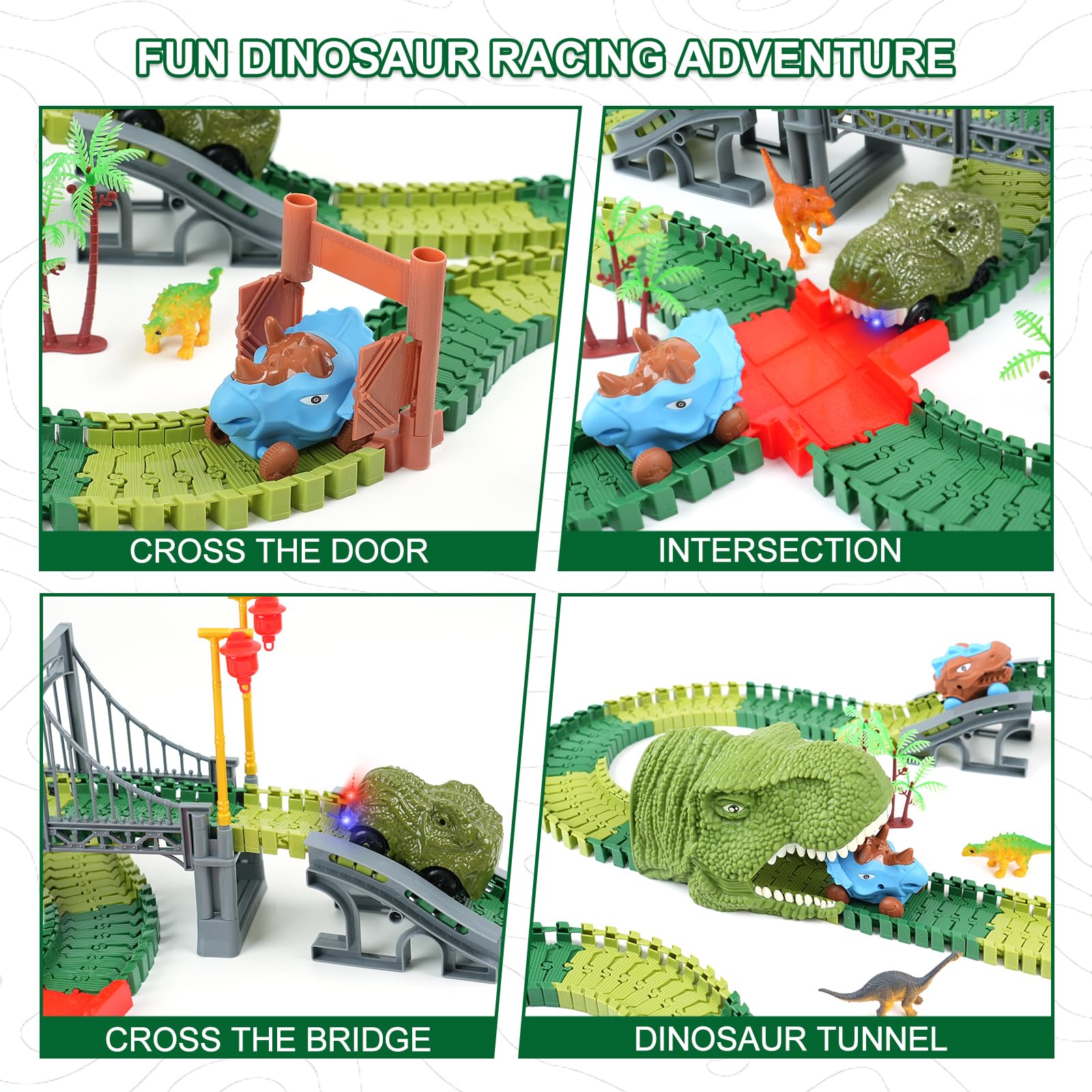ToyFuntasy dinosaur models collection encourages storytelling and exploration.