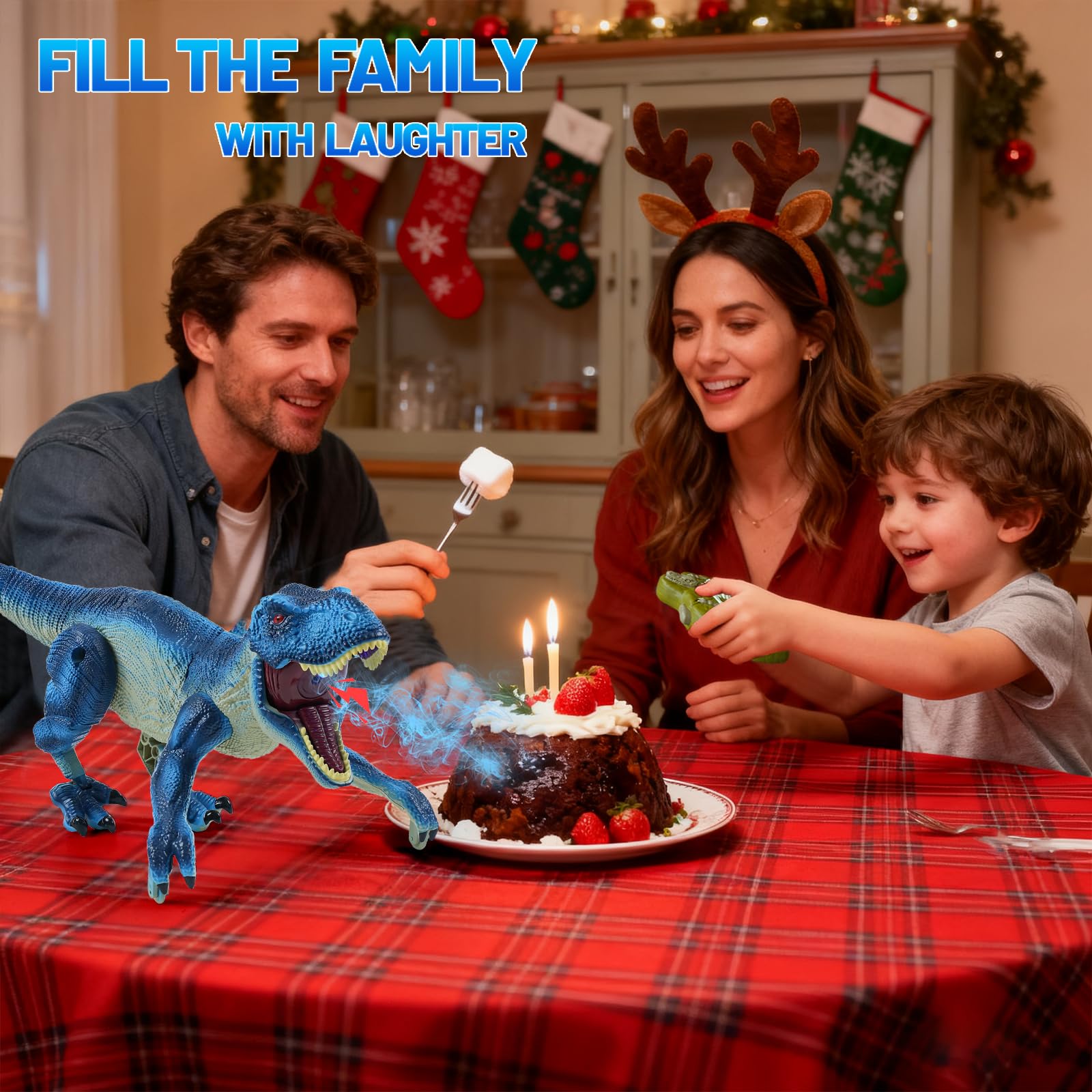 ToyFuntasy 2.4GHz remote enables multiplayer family fun.