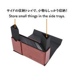 TOYGER DeckSlimmer inner dimensions show compact fit for most card sleeves.