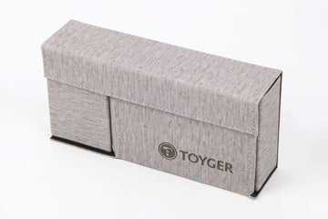 TOYGER DeckSlimmer Ivory front view shows compact, portable design.