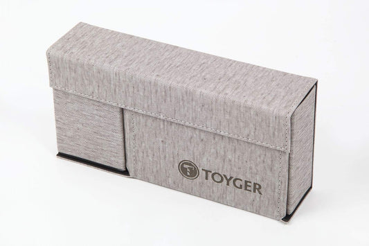 TOYGER DeckSlimmer Ivory front view shows compact, portable design.