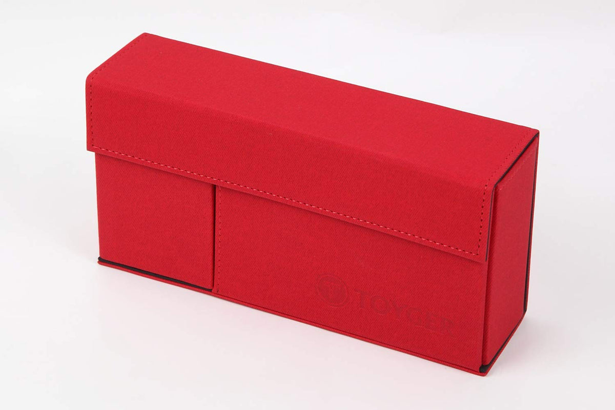 TOYGER DeckSlimmer Red exterior with premium texture for easy transport.