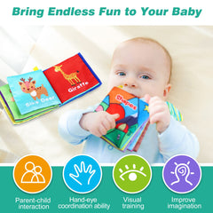 Toyk Baby Bath Books Sea World Theme endures splashes while learning about sea life.