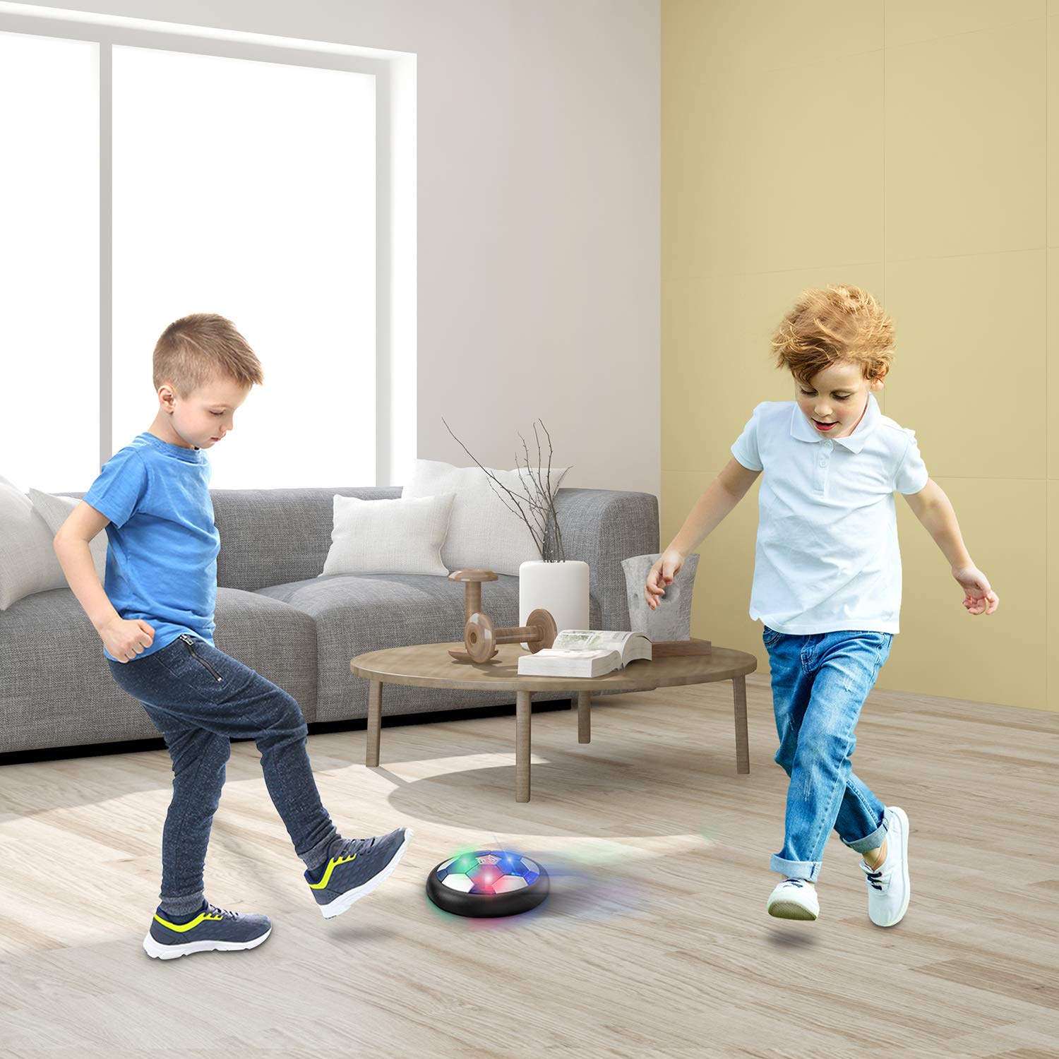 Toyk Hover Soccer Ball is a compact indoor-outdoor toy ideal for gifting