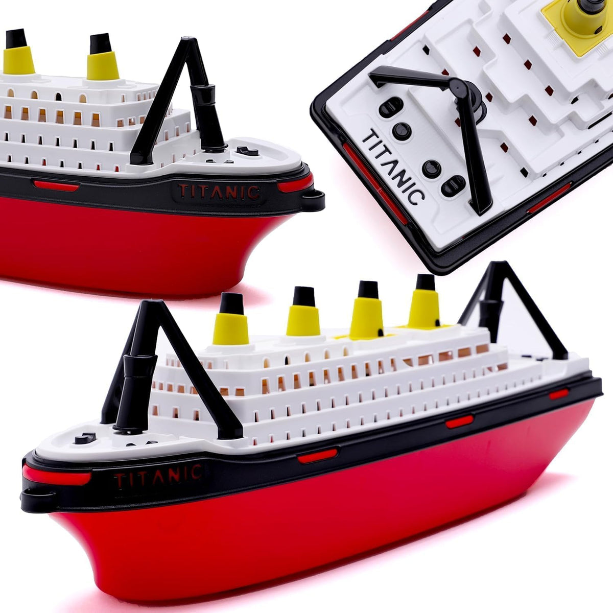 Toyland Titanic replica boat 41cm for imaginative play and durable bath fun.