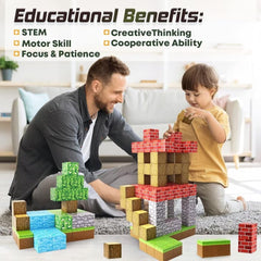 Toylogy blocks are toddler‑friendly, boosting early building confidence