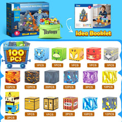 Toylogy 100-piece pack prompts stem-style building and exploration