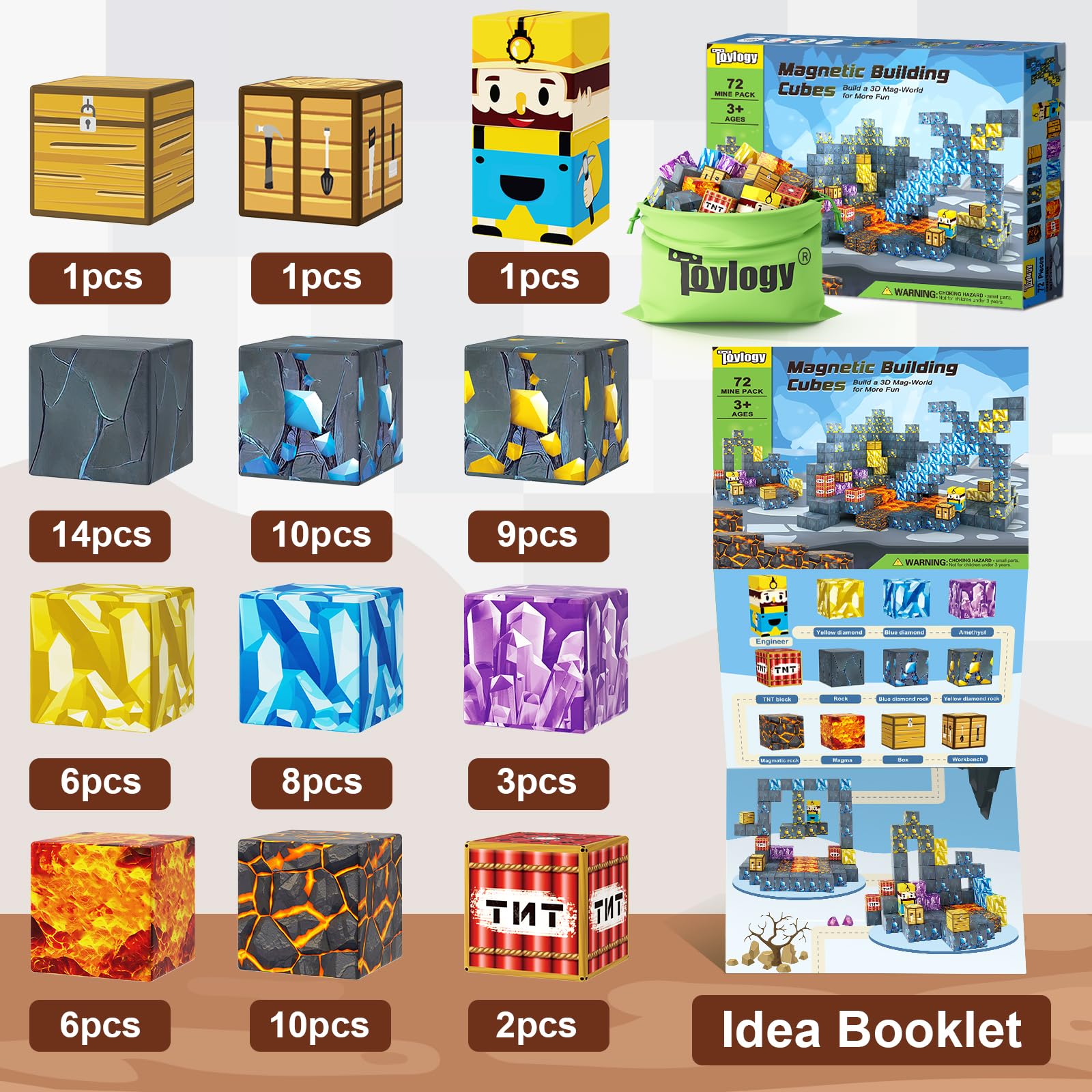 Toylogy Open-ended play supports imagination and collaboration among kids.