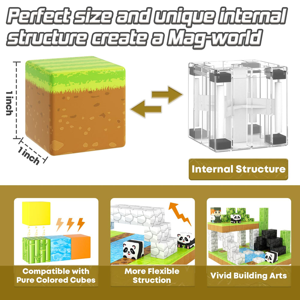 Toylogy magnetic blocks support STEM learning through open-ended play
