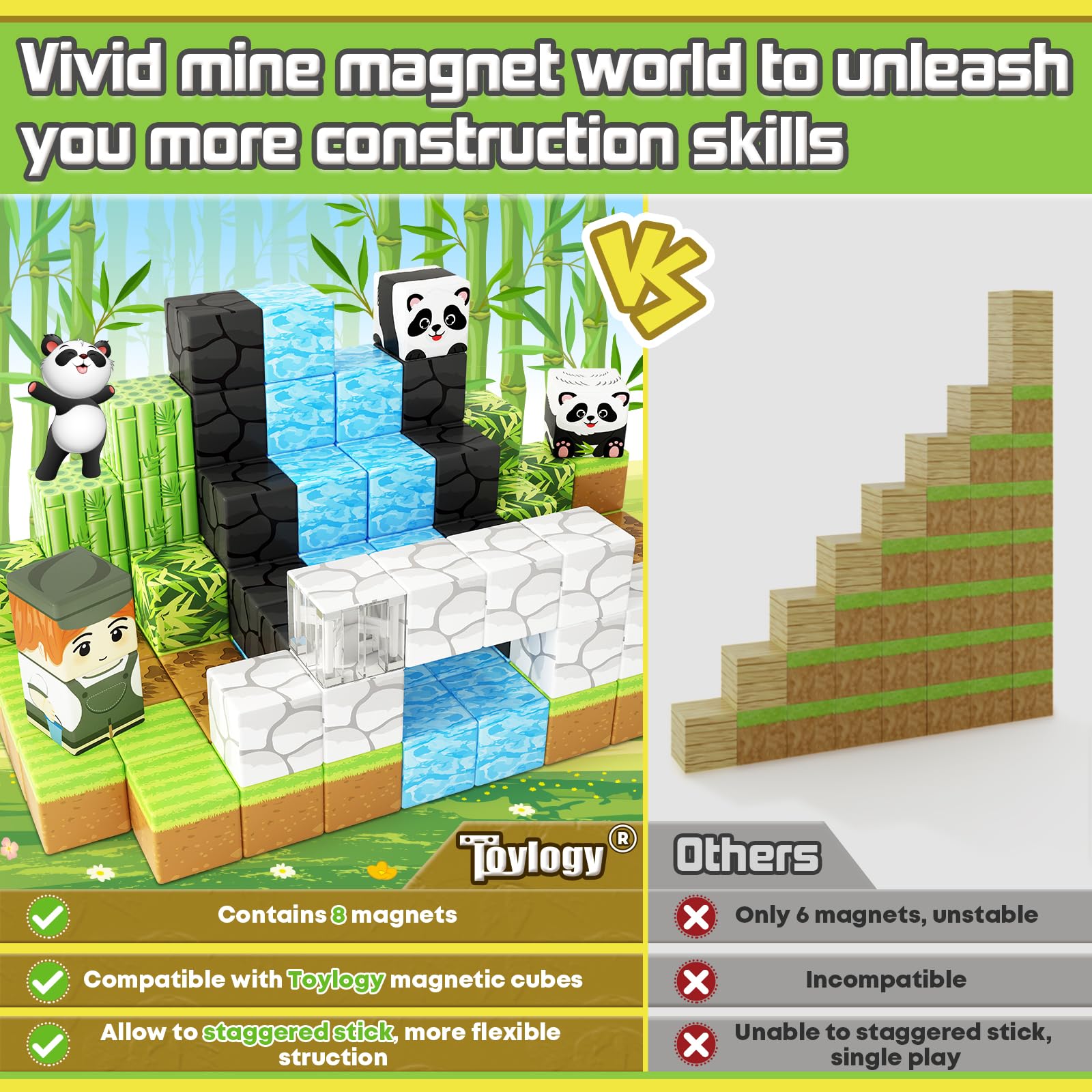 Ages 3-8 kids enjoy hands-on construction and exploration with Toylogy