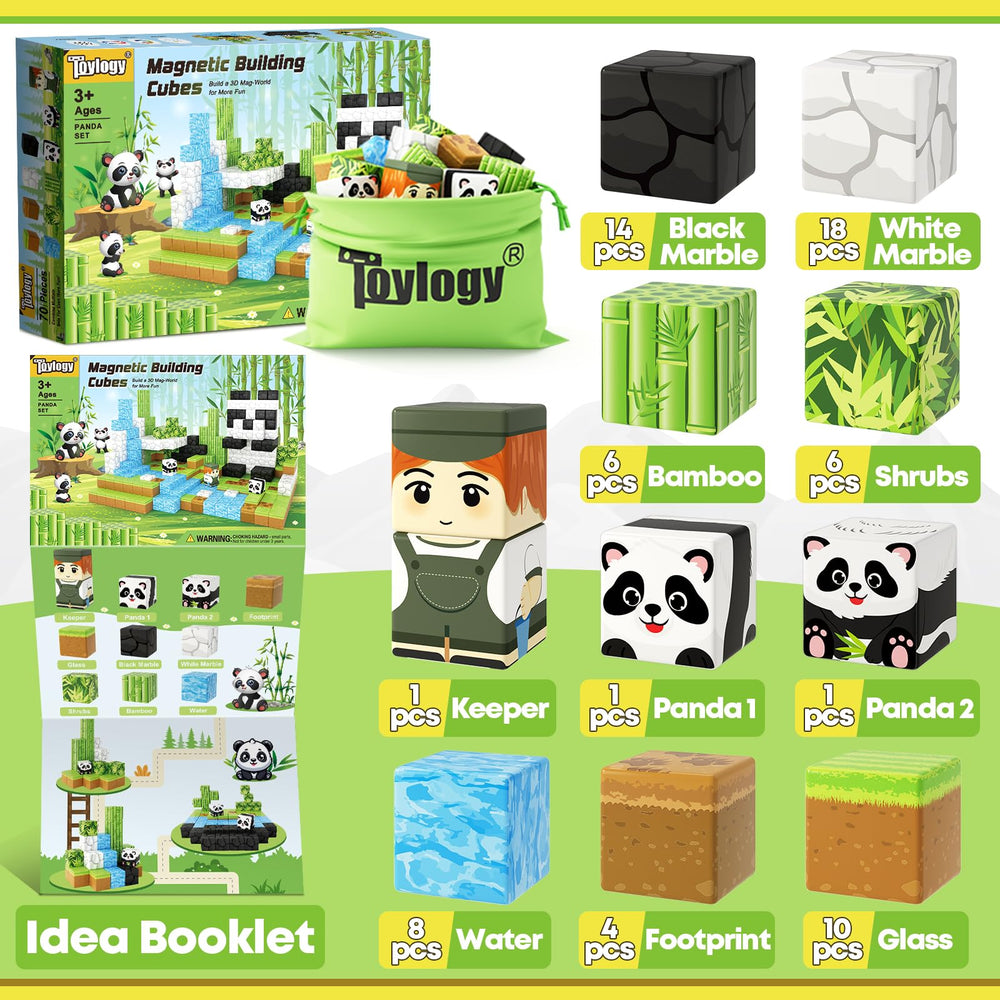 Panda Mine World box packaging ideal for gifting and storage