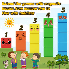 Toylogy travel storage bag keeps blocks organized on the go.