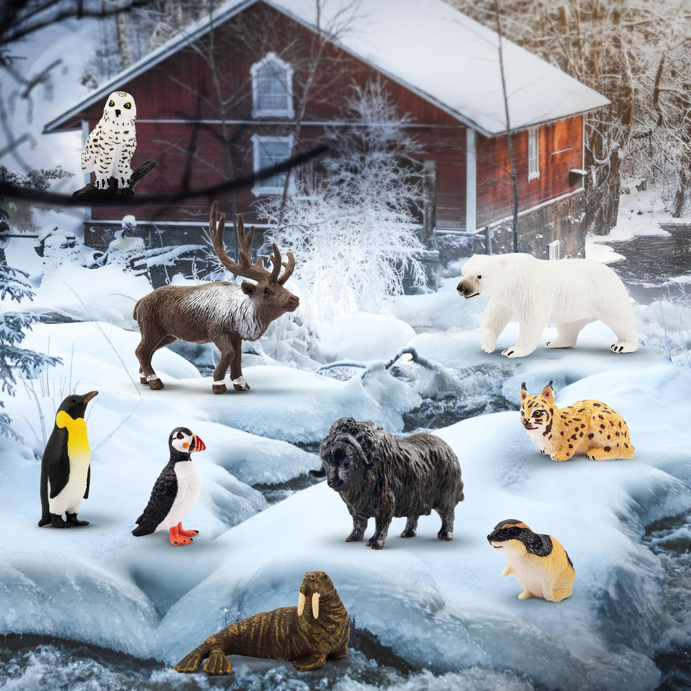 Toymany arctic fox figurine – petite and vivid for storytelling and creative crafts.