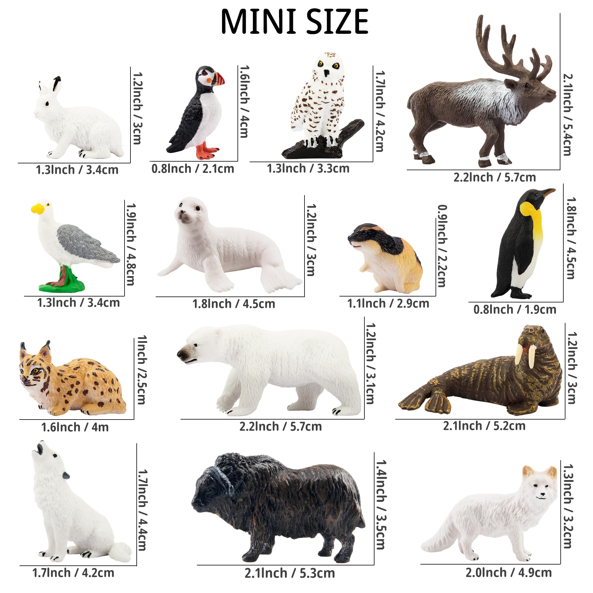 Toymany walrus figurine – textured details, great as cake toppers or classroom dioramas.