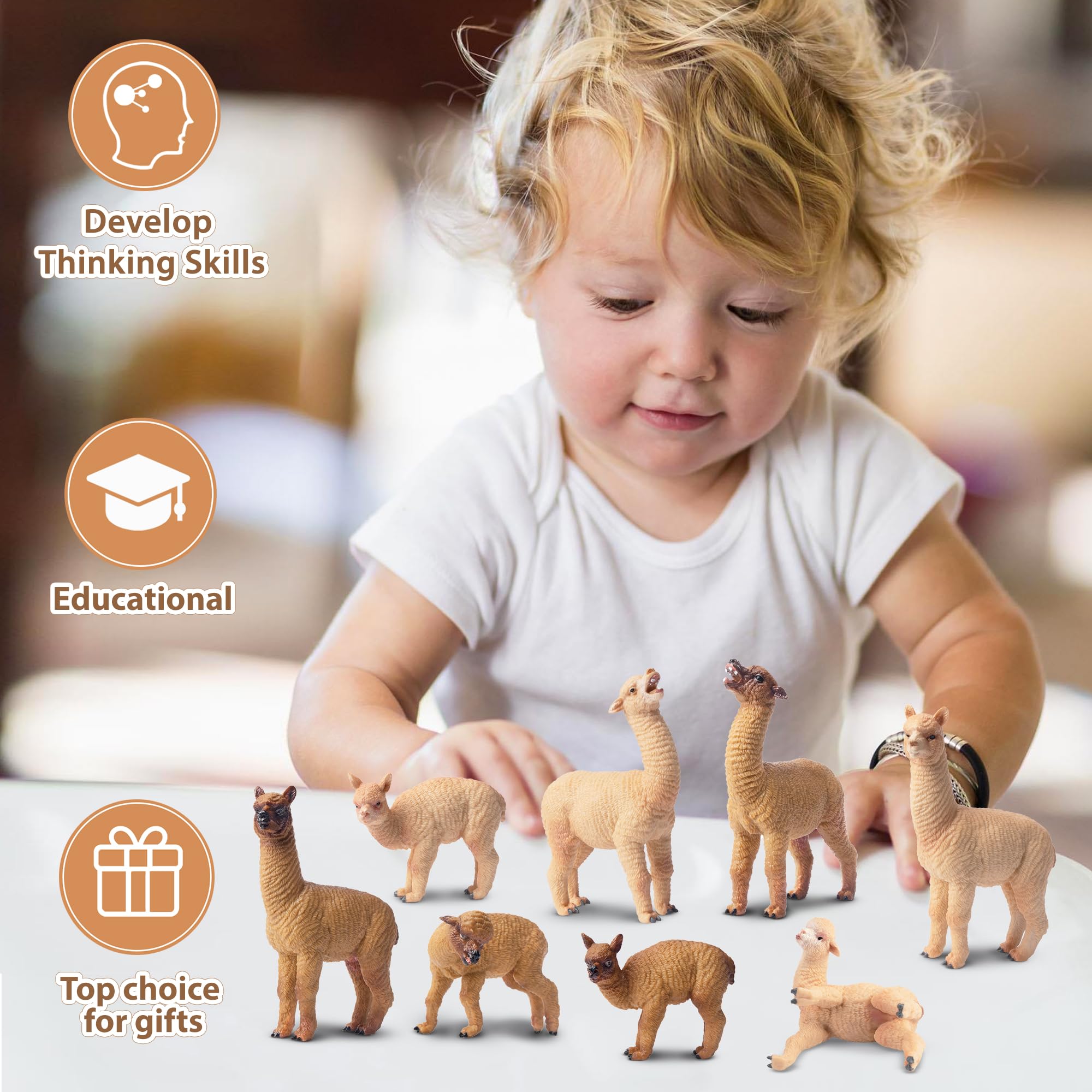 Toymany alpaca set brightens desks and shelves as decor accents