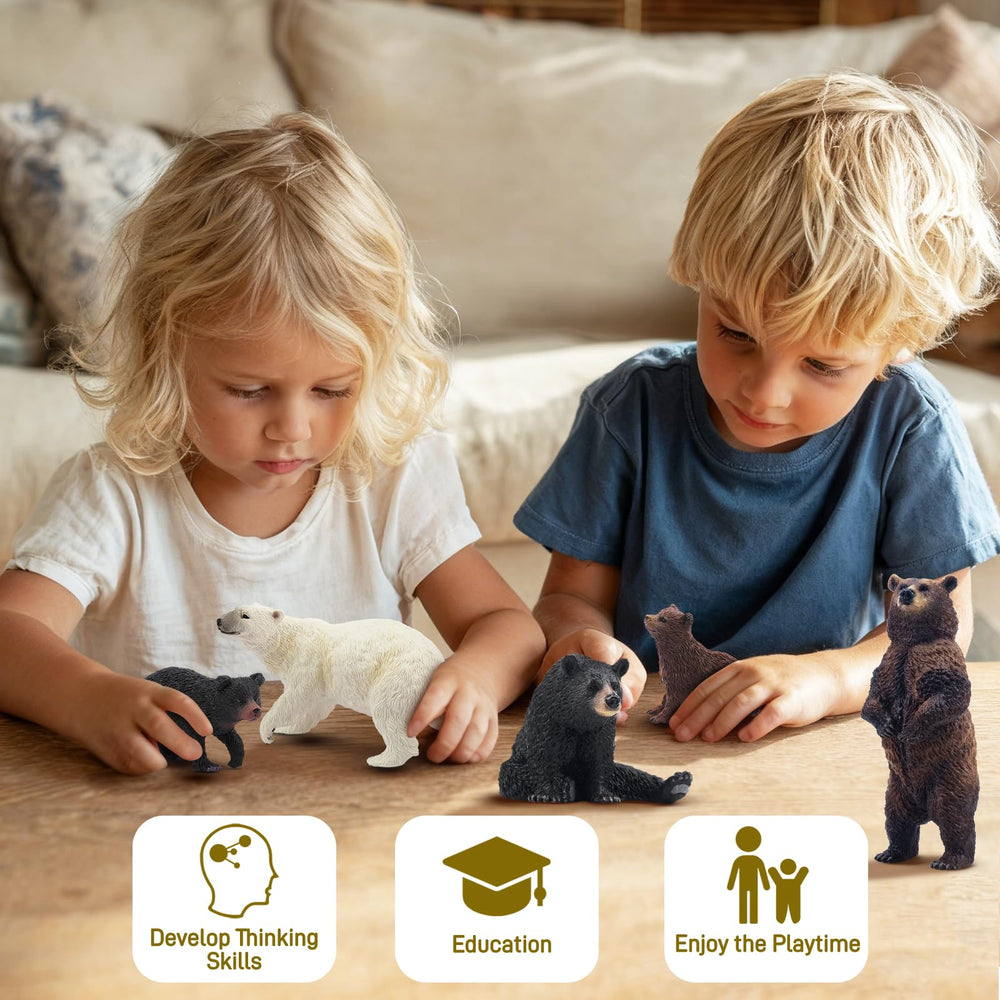Toymany detailed-paintwork bear highlights textures and color depth