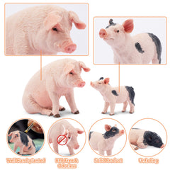 Toymany farm animal figures collection for school projects and classroom decor
