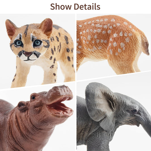 Toymany giraffe figurine for storytelling and decor