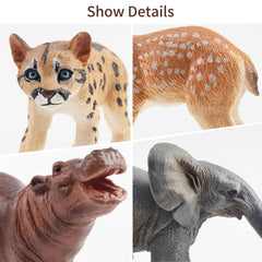 Toymany giraffe figurine for storytelling and decor