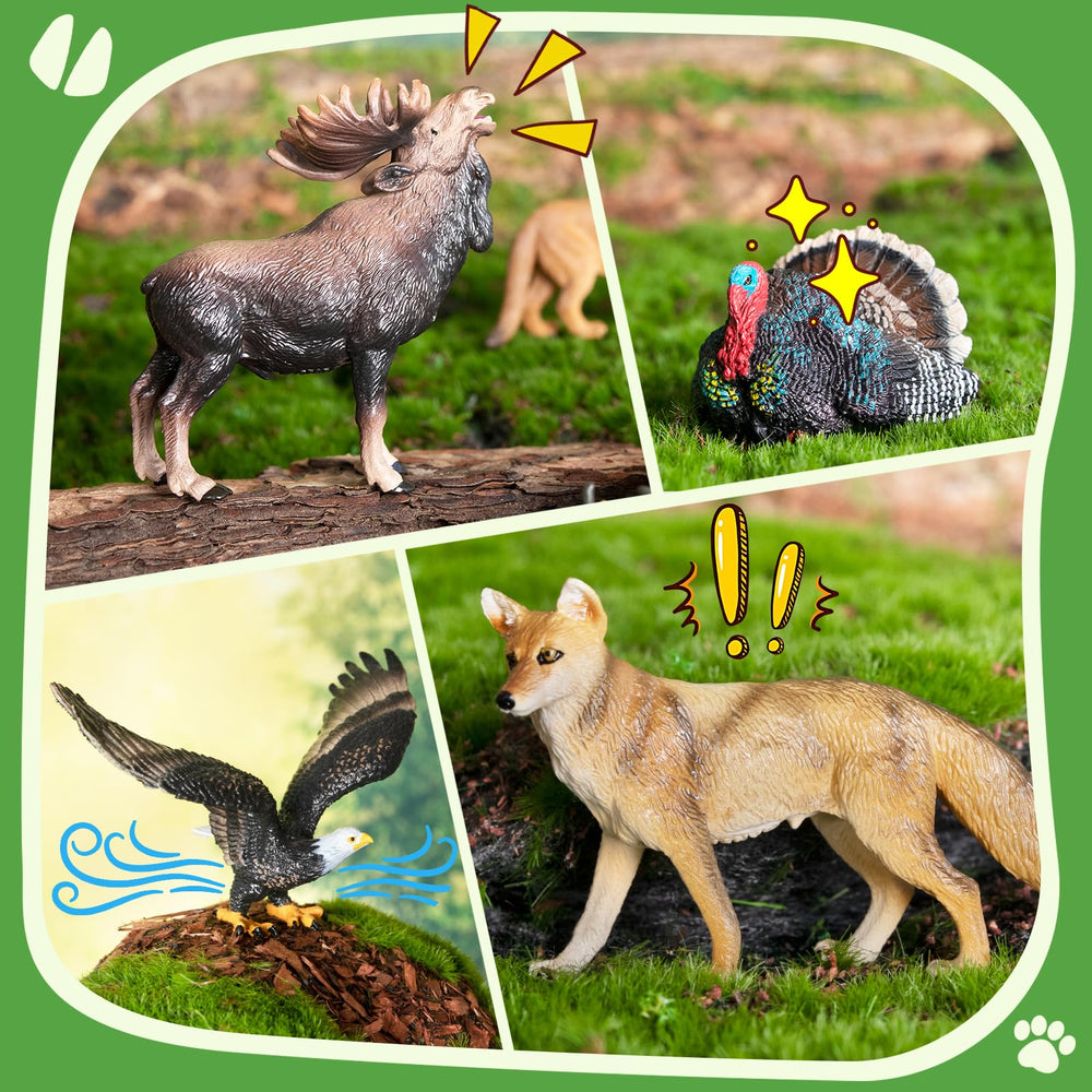 Toymany Pronghorn figurine for prairie adventures and learning